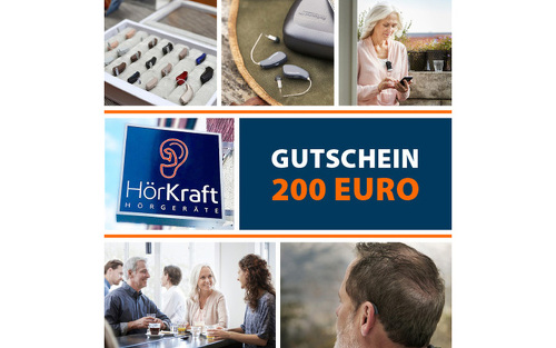 200 € Gutschein für modernste HörGeräte