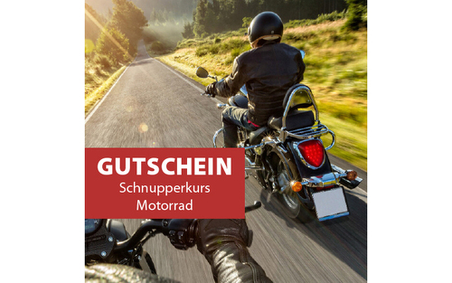 Schnupperkurs Motorrad für alle Klassen A1 / A2 / und A